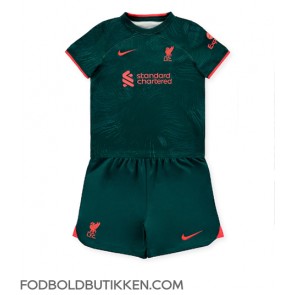 Liverpool Tredjetrøje Børn 2022-23 Kortærmet (+ Korte bukser)
